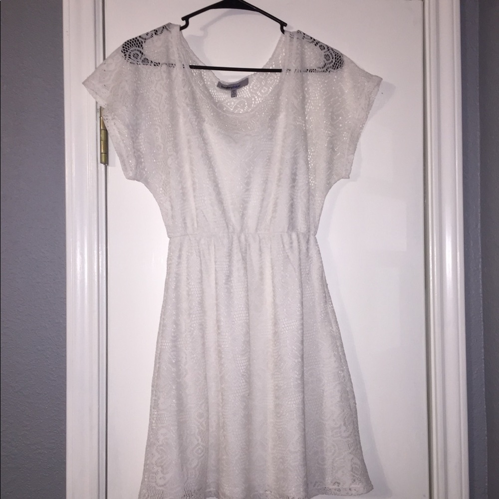 White dress